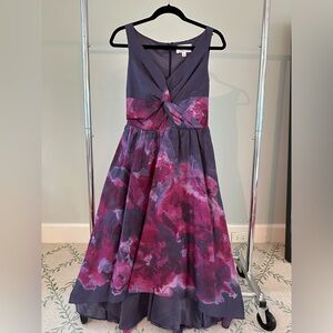 Target/Neiman Marcus/Lela Rose. Women’s midi dress. US Size 2. Cotton/silk